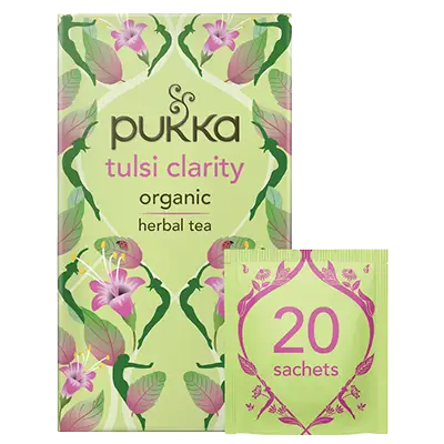 Pukka Organic Tulsi Clarity Teabags x 20