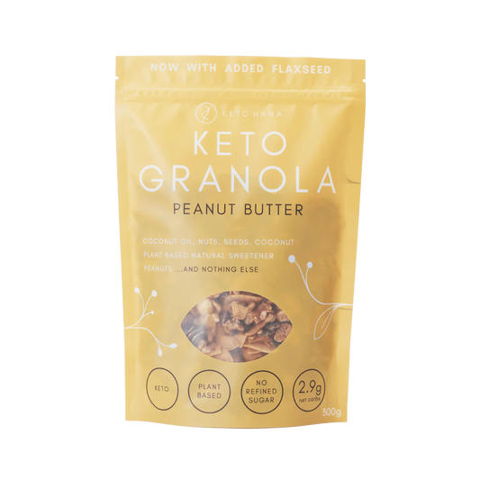 Keto Hana Peanut Butter Keto Granola